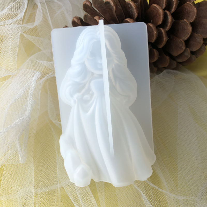 3D Cute Princess Silicone Cand - огляд і ціна Candle Molds