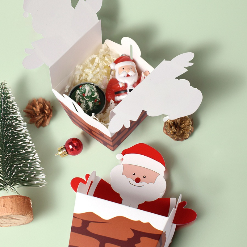 10/30/50pcs Santa Claus Climbi - огляд і ціна Candle Containers