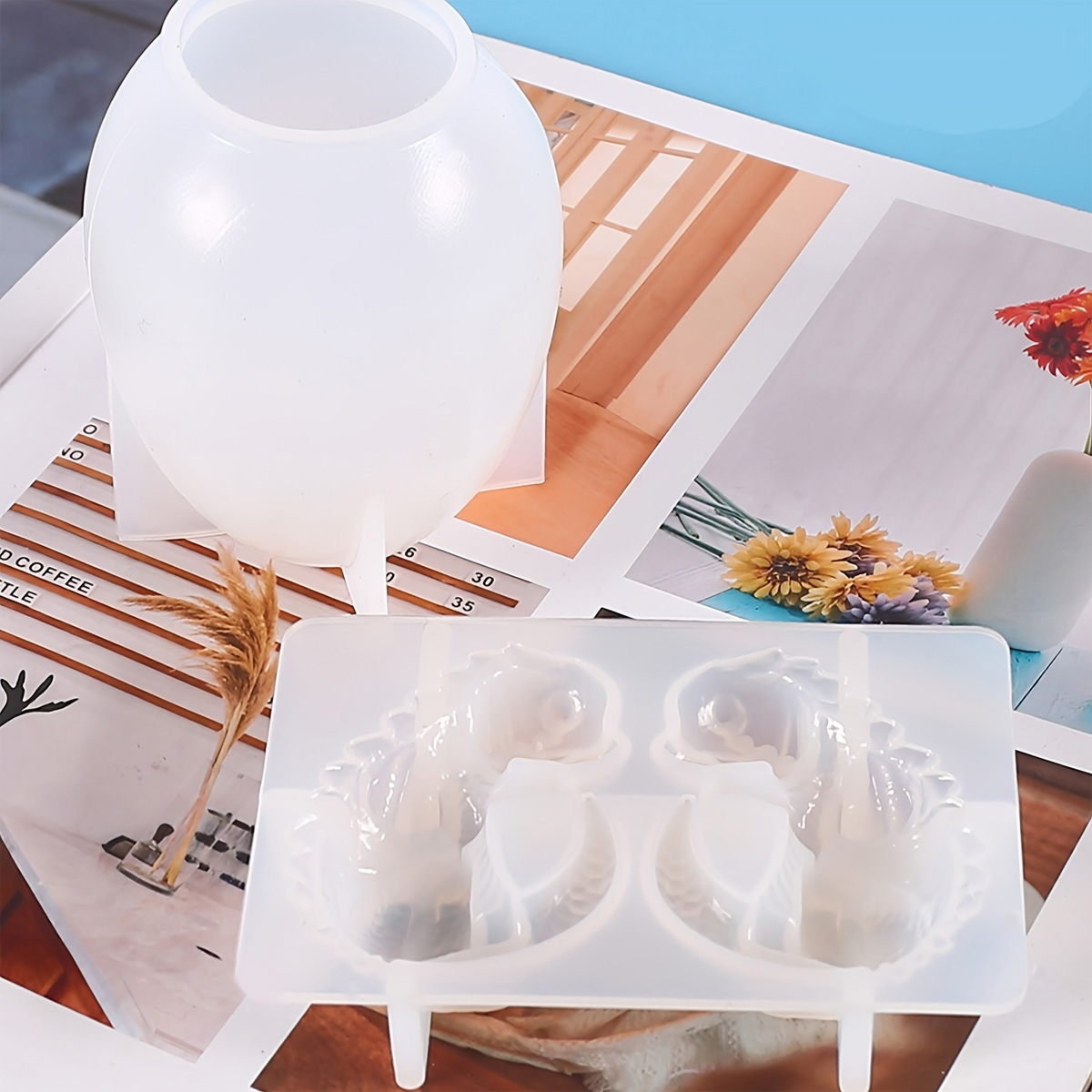 Silicone Dragon Egg Molds, 2-P - огляд і ціна Candle Making Kit